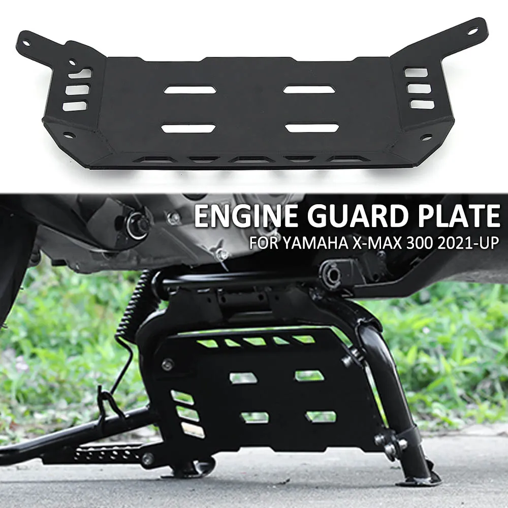 

X-MAX300 Motorcycle Engine Body Bellypan Chassis Protector Guard Plate Shield Protection Board For Yamaha X-MAX XMAX 300 2021-UP