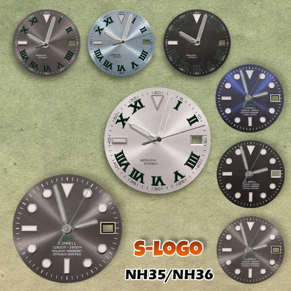 ng-s-logo-285mm-black-knight-dial-white-dial-nh35-nh36-movements-watches-for-men-watch-modification-accessories-repair-parts