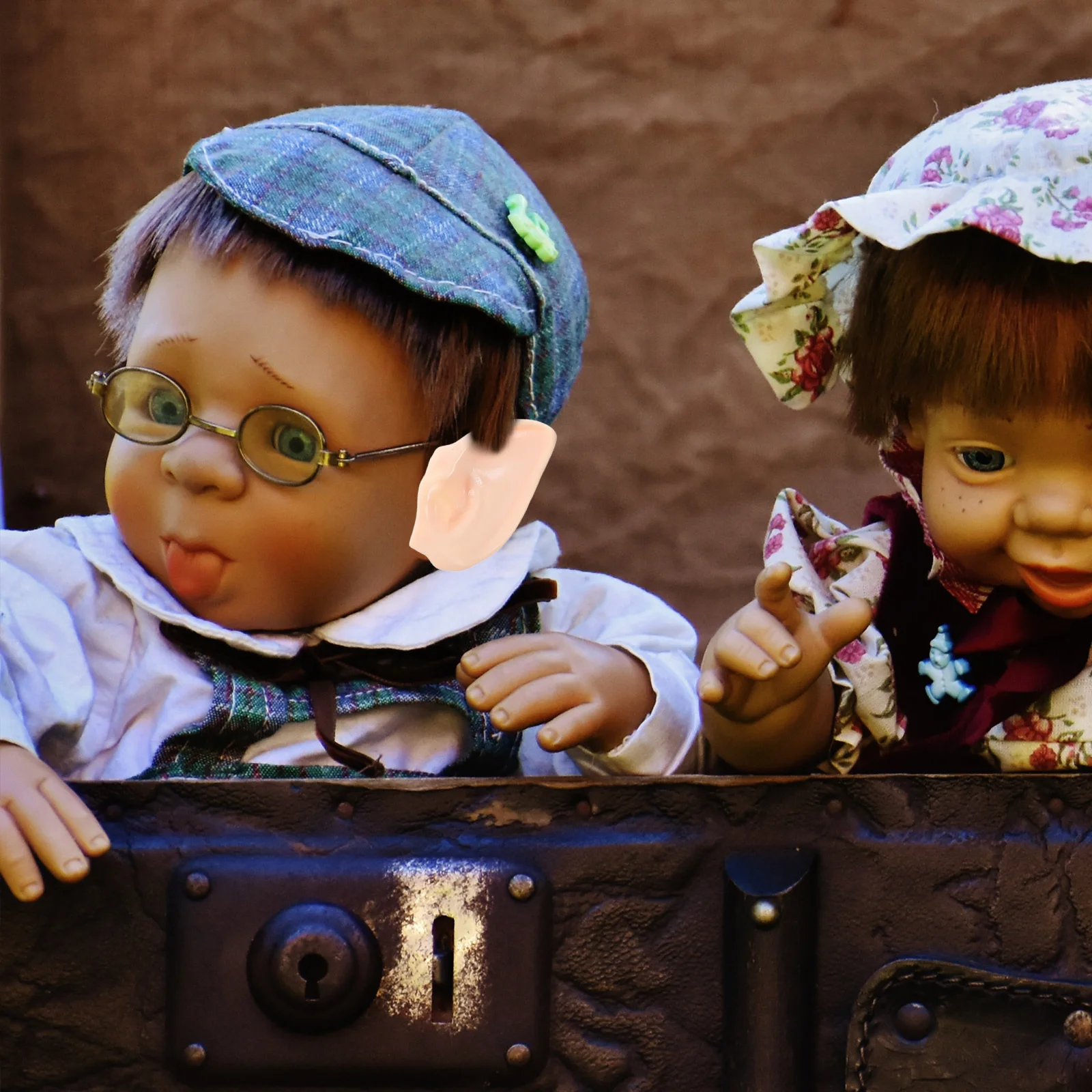 1-oren handgemaakte nep-oorset voor oorknutselen kostuum cosplay festival dress-up diy accessoires rekwisieten