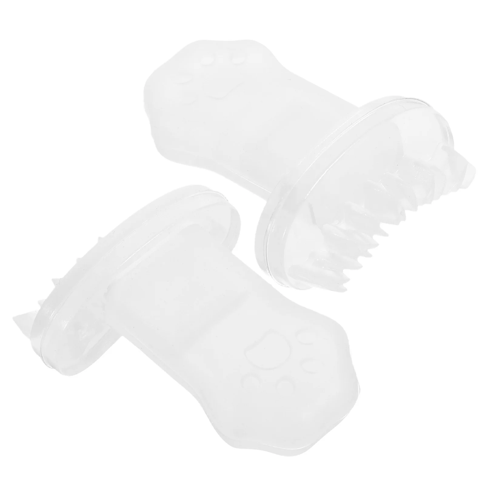 1 Pair Silicone Lower Eyelashes Stamp For Women Soft Makeup Tool Left Right Lash Stamp Portable Beauty Accessory