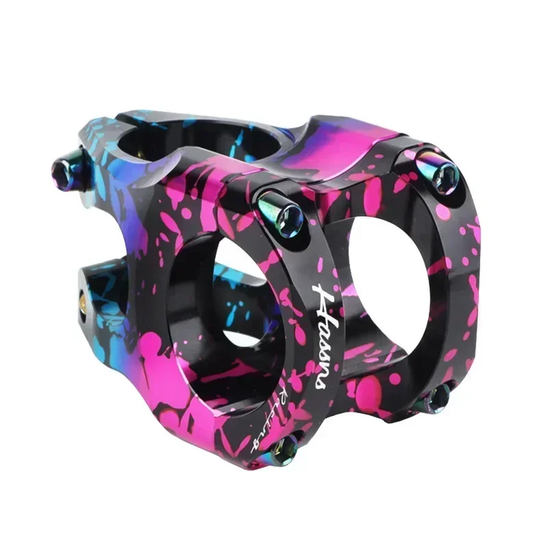HASSNS HA35  aluminum alloy Mountain Bike Power Stem 35mm Rod Handlebar Length Table Adjustable Stem Riser 31 8 Cycling
