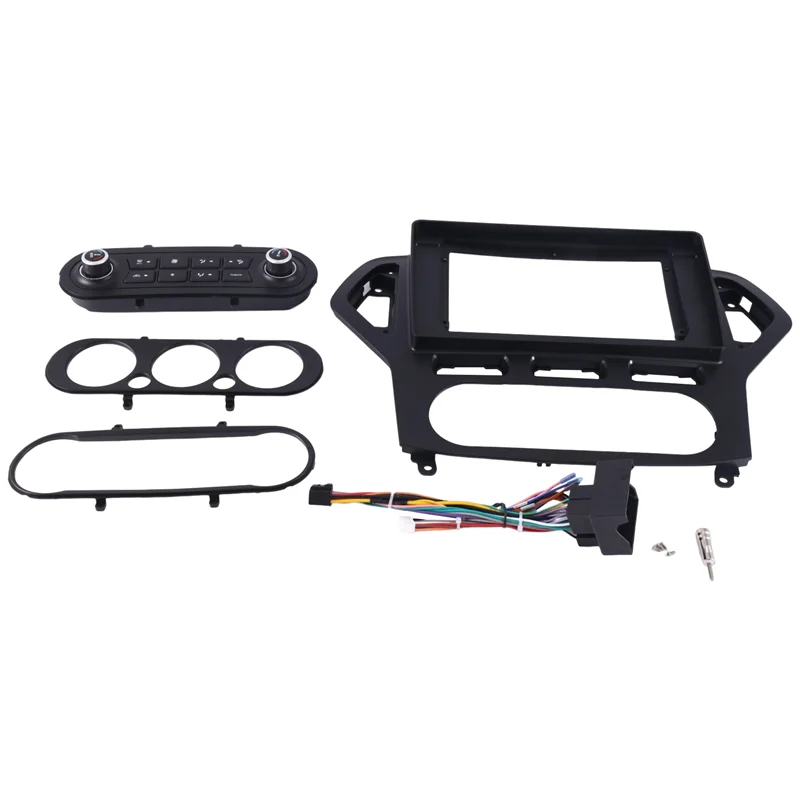 

Lasting Car Audio Radio Frame Dashboard Fitting Panel Car Accessories Black For Ford Mondeo IV 2007-2010