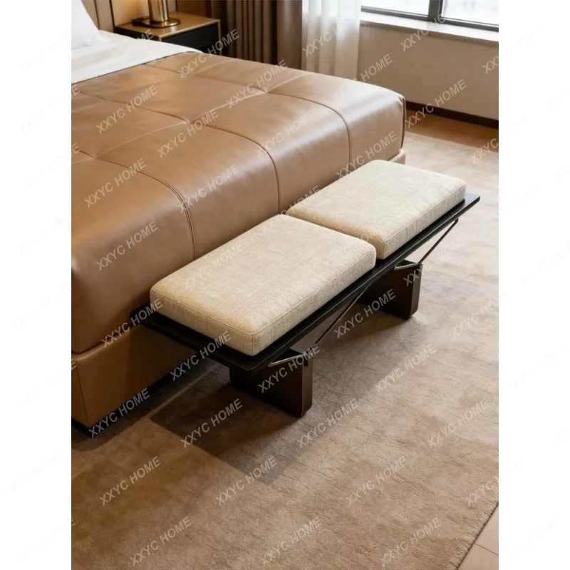 XX simple fabric bench modern simple shoe changing stool living room art stool