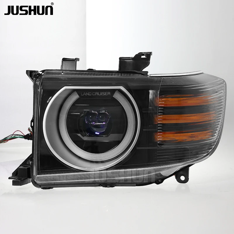 JUSHUN Car LED Headlamp Assembly for LC70/75/79 2002-2023 Upgrade New Headlights the Brightness Can Be Increased by 300%