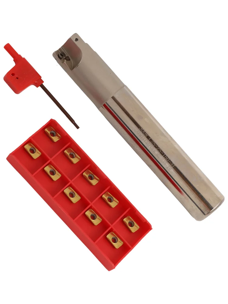 300R C25-25-200-3F Tool Holder with APMT1135PDER Inserts for Semi Finish and Finish Machining of Steel and Cast Iron