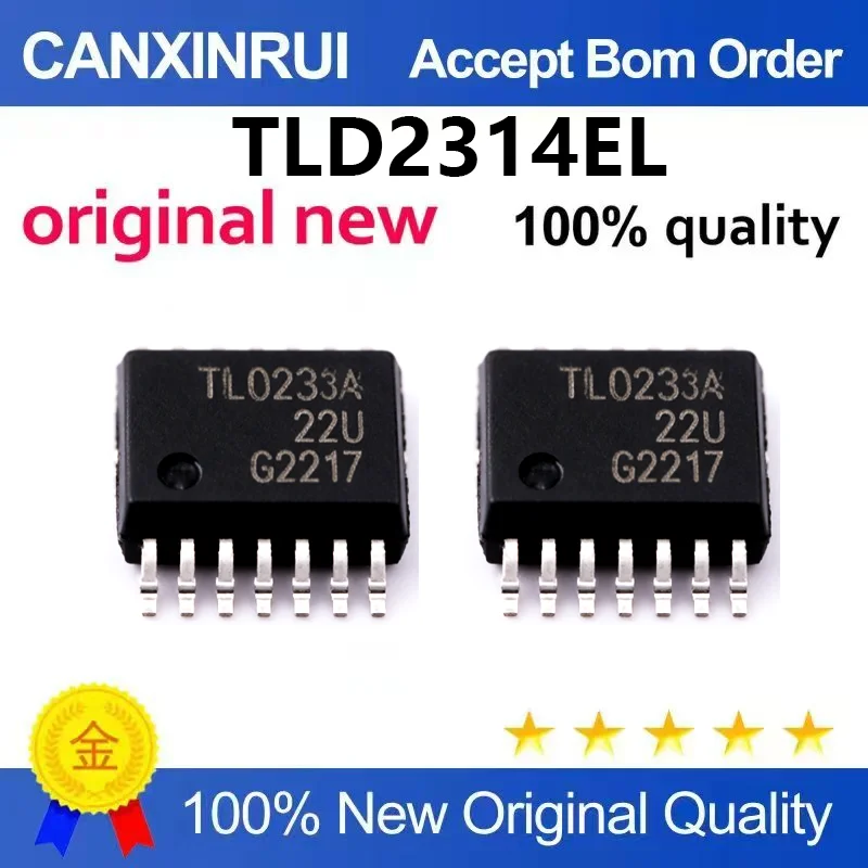 （5pcs-100pcs)Brand new original TLD2314EL silk screen TLD2314 package SSOP-14 LED driver