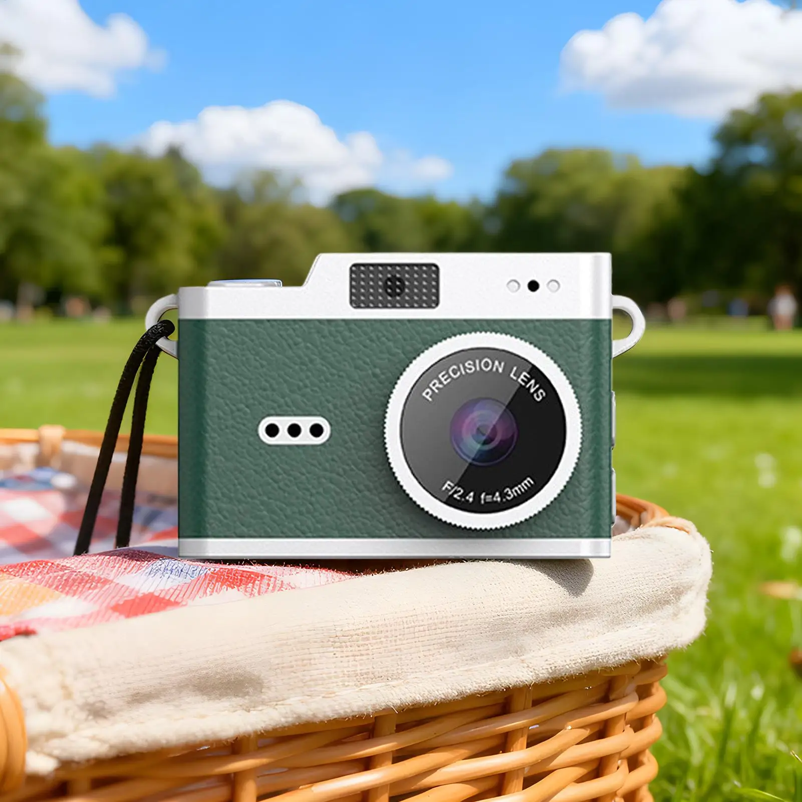 كاميرا رقمية صغيرة محمولة 3 مرشحات كاميرا فيديو مدمجة كاميرا مسجل عتيقة للمبتدئين البالغين والأطفال والأولاد والبنات والسفر