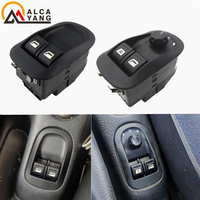 car styling 6554.WQ 6554WQ Power Window Switch For Peugeot 206 2000-2010 Car Accessories 6554.WA 6554WA