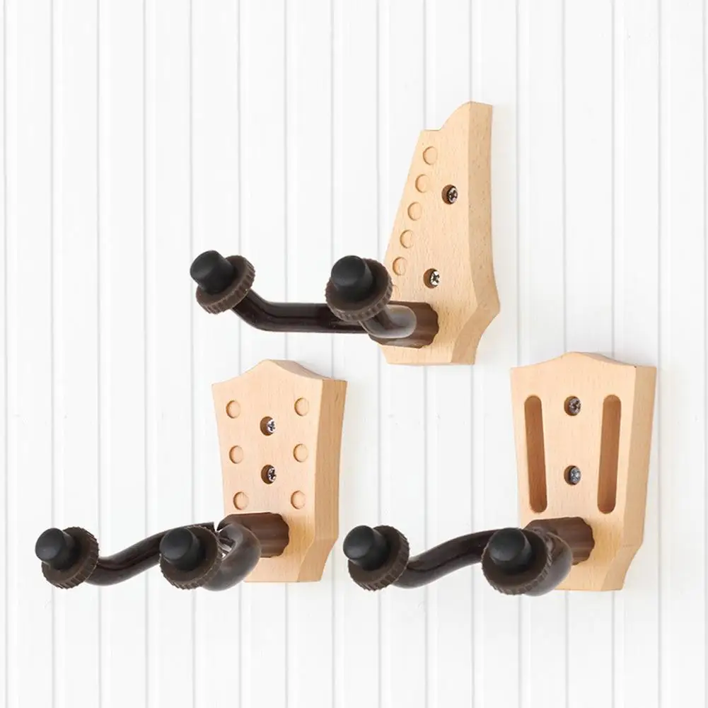 

YOUZI Guitar Hook Creative Guitar Head Type Wall Mount Hanger Stand Ukulele Electric Guitar Universal Accessories