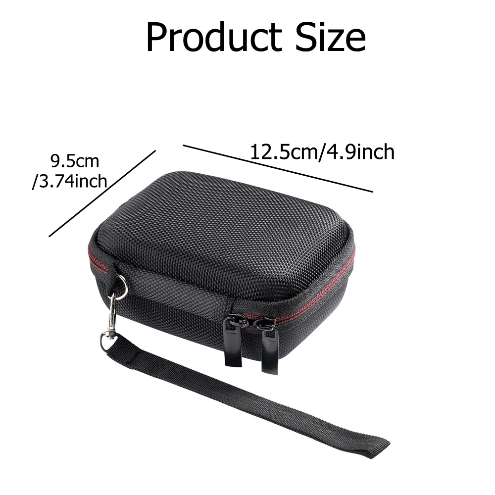Portable EVA Hard Protective Case Shockproof Waterproof Carrying Case for JBL GO 4 Speaker Accessories Case Storage Bag