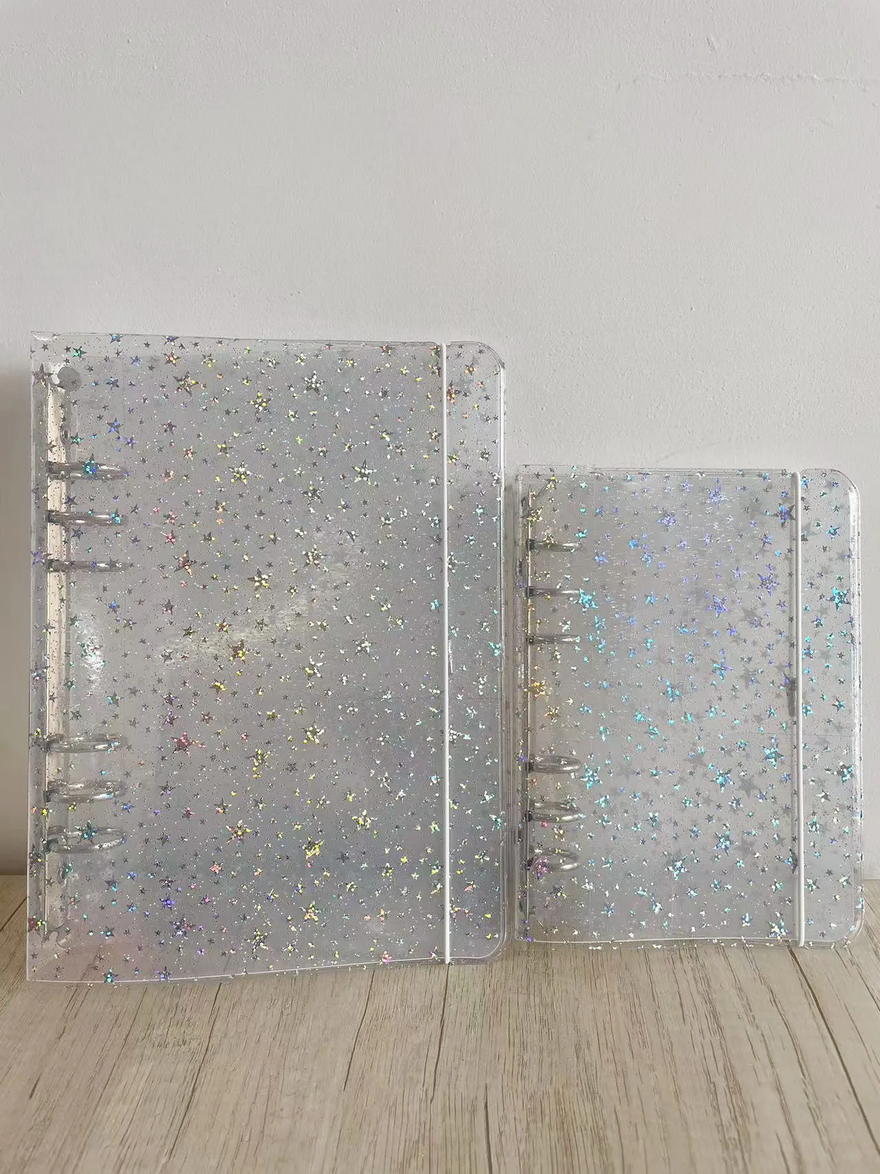 A5 A6 Glittery StarBinder Photo Collect Book&Journal Bonds Notebook Agenda Organizer Planner School Stationery