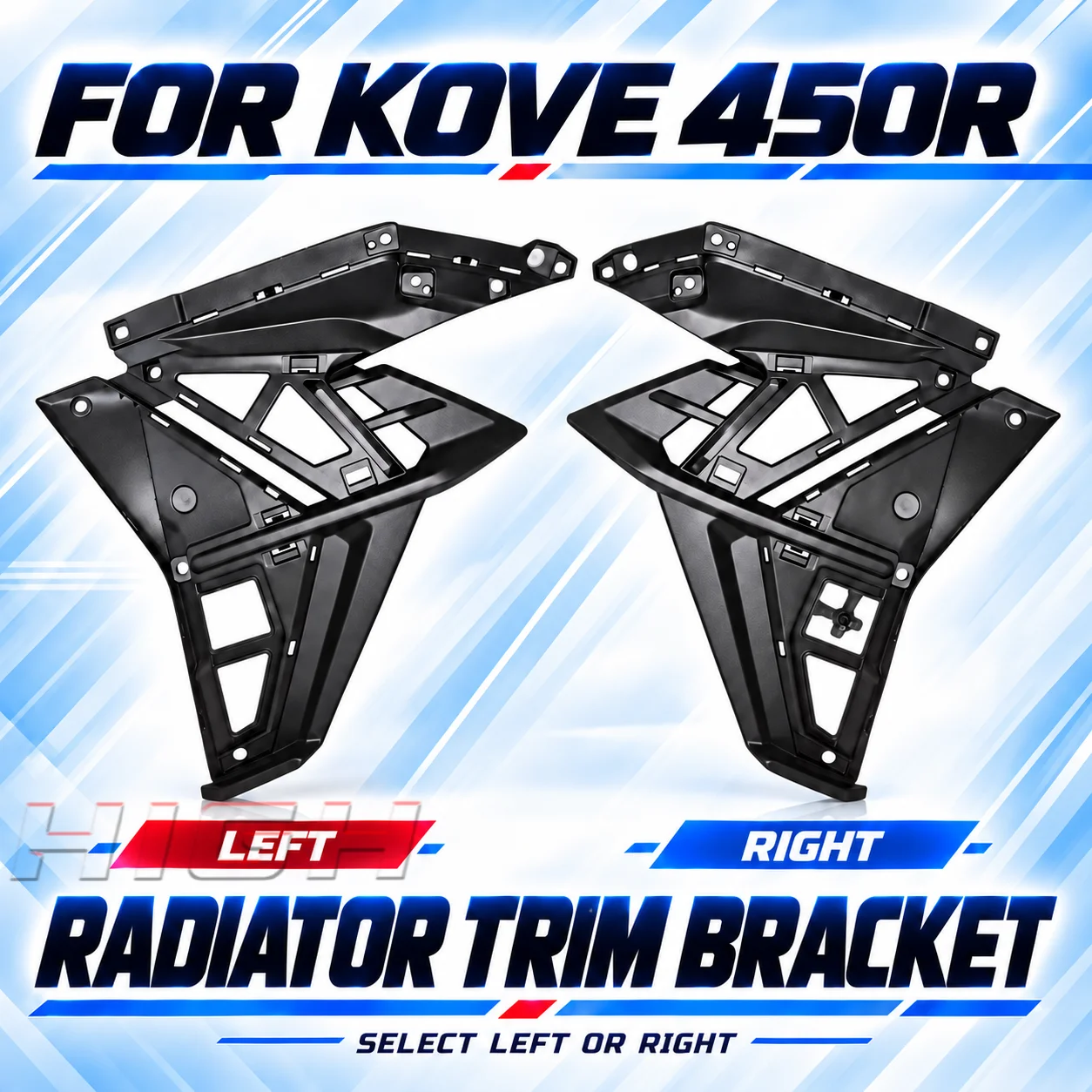Fit For KOVE 450R 2026 Model Radiator Decorative Bracket Water Tank Support Mount Accessories