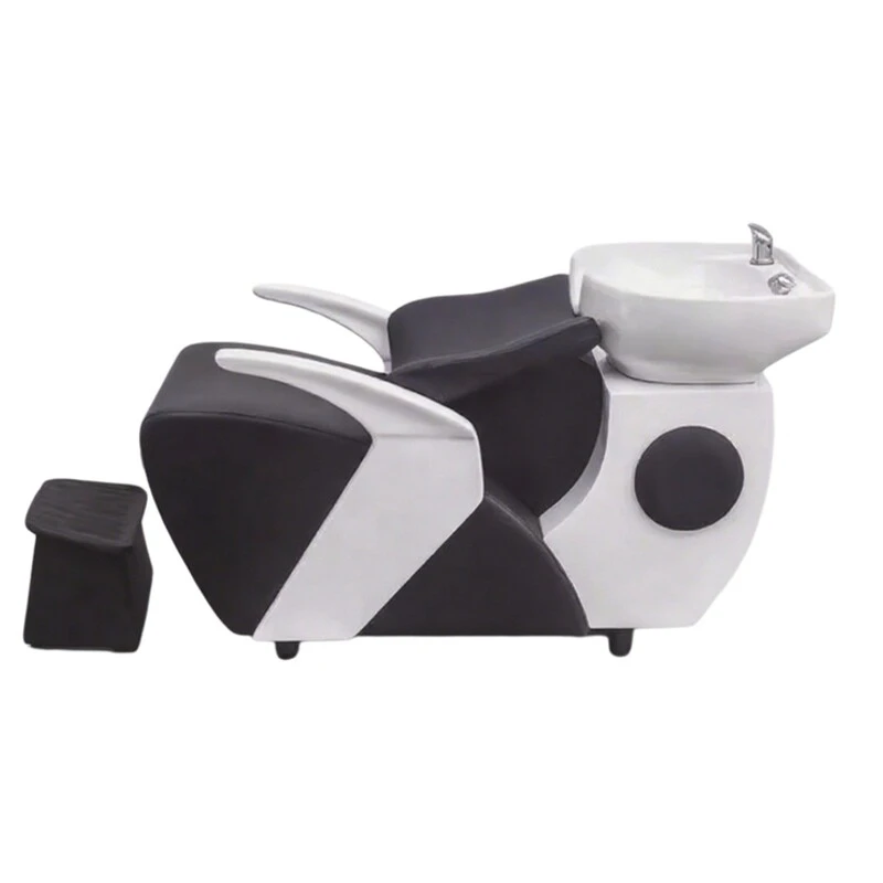 &Hair Wash Recliner Ergonomic Half Recumbent Layout Multi-use Hair Flushing Gear For Commercial Hair Styling & Skin Care Shop