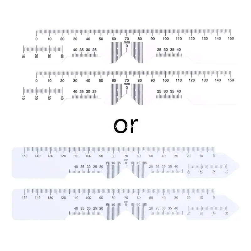 Règle optique PD compteur Distance l'élève outil ophtalmique oculaire compteur Distance l'élève livraison directe