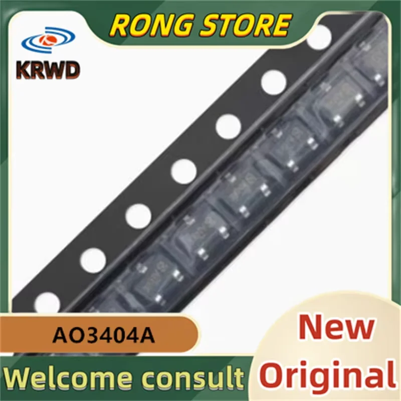 (50PCS)  X4HV X4** New and Original Chip IC AO3404A AO3404 SOT-23