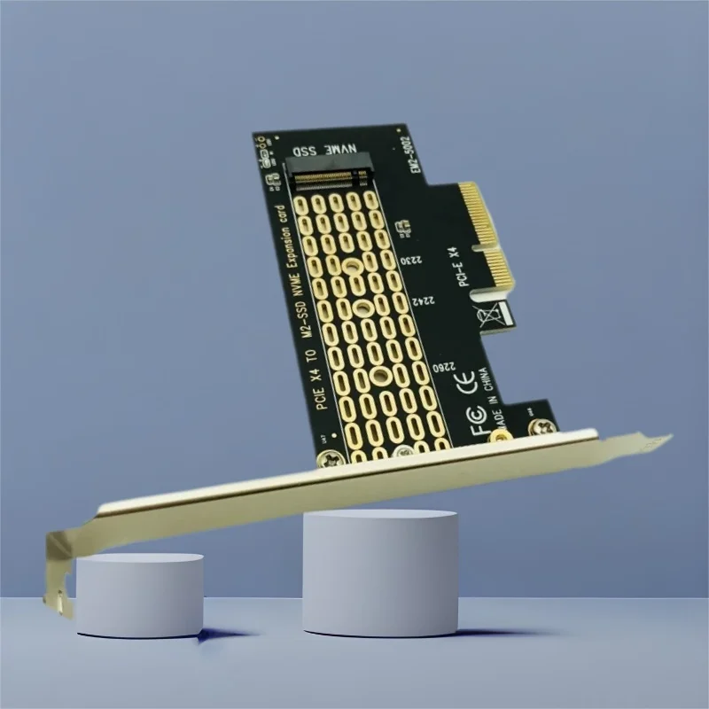 

PCIE TO NVME Riser Card M.2 NVME SSD to PCIE X1 Adapter 2280 SSD PCIe3.0 Expansion Card for Desktop PC PCI-E GEN3 4Gb High Speed