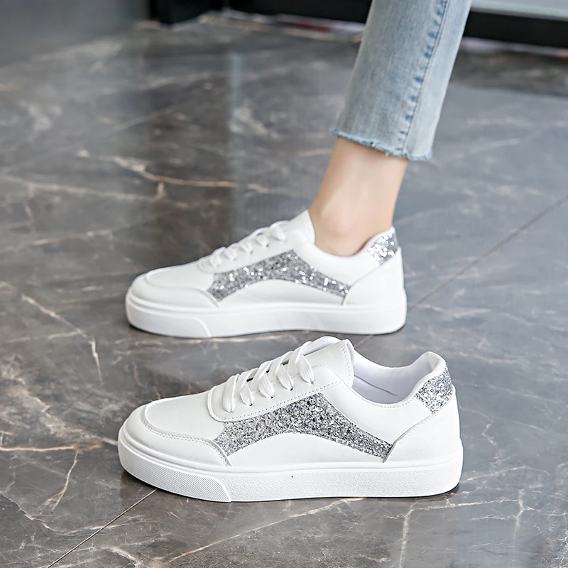 Tênis feminino sapatos brancos apartamentos tênis de corrida esportes venda elegante casual designer plataforma descalço mulher tendência confortável