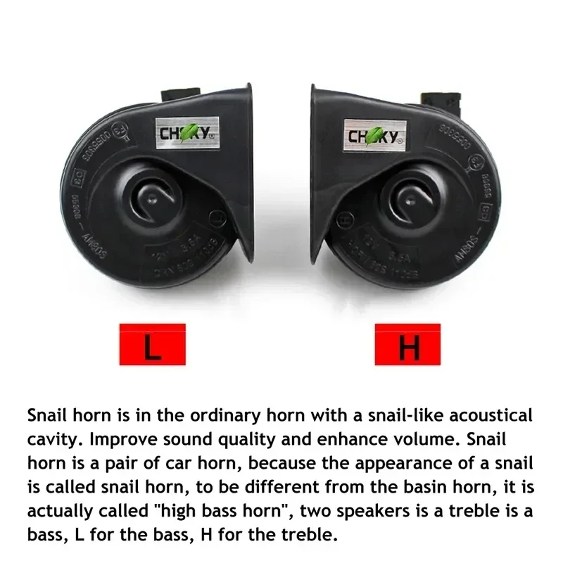 Car Snail Type Horn Accessories Modified Tweeter High Bass Styling For Hyundai Elantra 2012 2013 2014 2015