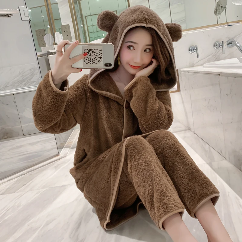 

Pajama Sets Bride Women Bamboo Collared Daily Pure Female Cool Soft Breathable Moisture Wicking Anti Wrinkle Home Sleepwear 2026