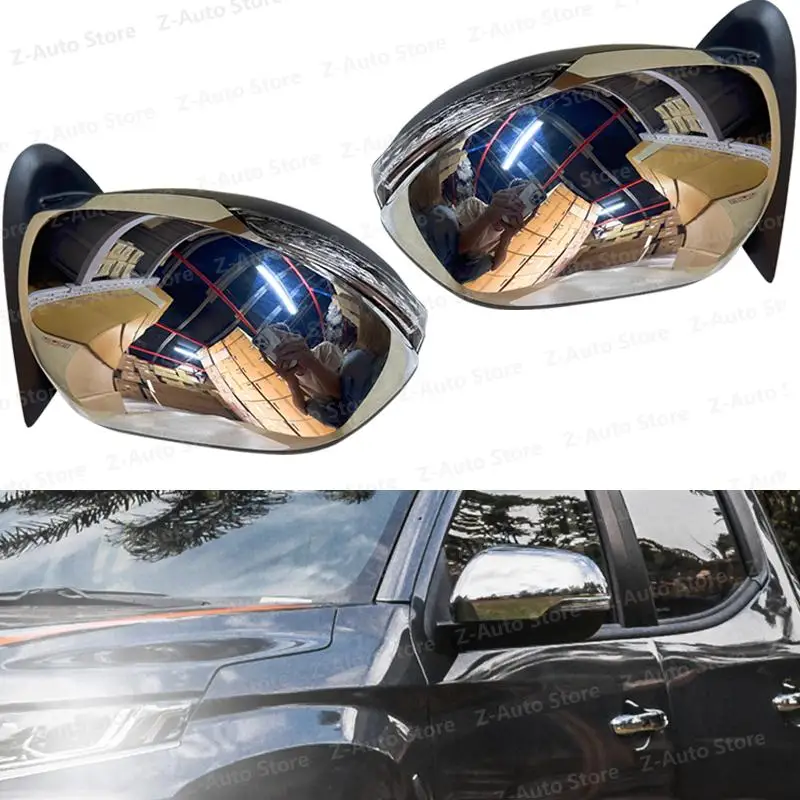 7632C199 7632C200 Car Rearview Mirror Assembly For Mitsubishi Triton L200 2020-2023 Auto Mirror Reflector Led Turn Signal Lights