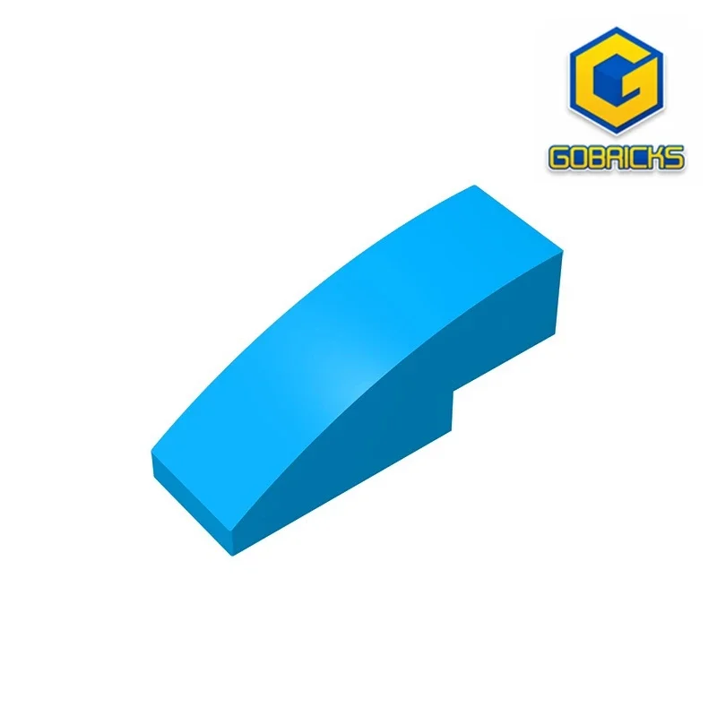 Gobricks-pendiente de GDS-657 curvado 3x1, compatible con lego, 50950 piezas, bloques de construcción educativos para niños, técnica