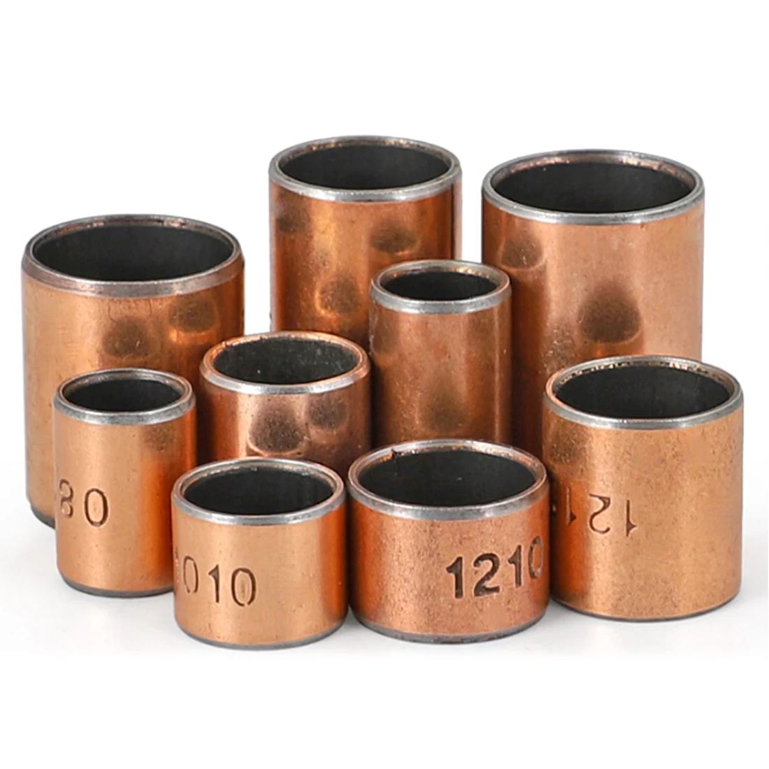 

SF-1 Self-Lubricating Bearing Copper Sleeve (M30-M65) - Oil-Free Composite Bushing, Wear-Resistant Maintenance-Free