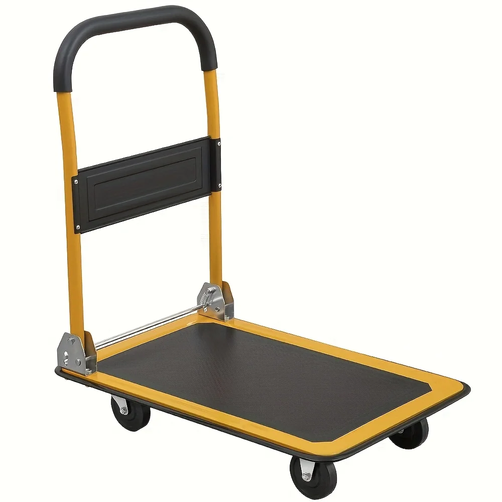 

Hot Selling Durable Portable Hand Trolley for Shopping, Moving, or Travel Use Foldable Utility