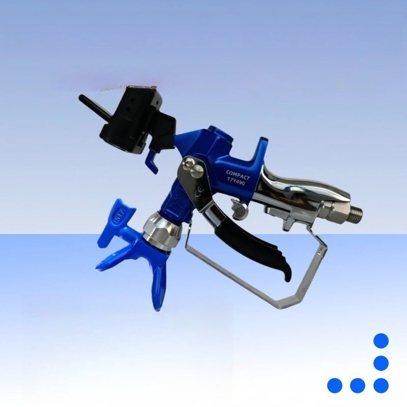 High pressure airless spray gun full quick dismantling gun needle bearing  connection various coatings paint high atomization