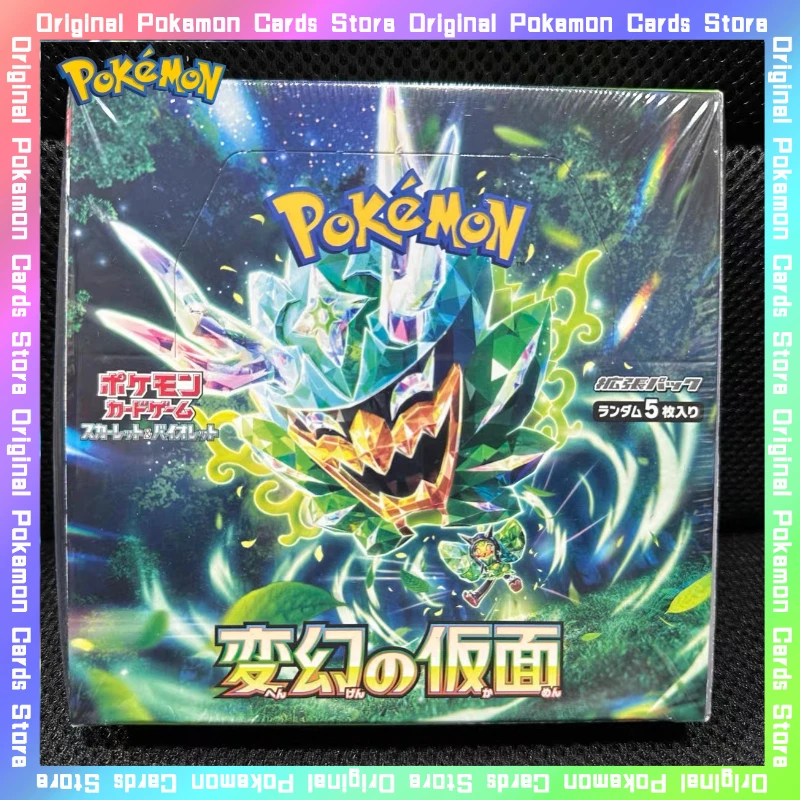 genuine-original-pokemon-ptcg-japanese-version-sv6-booster-pack-the-mask-of-transformation-trading-anime-collectible-cards-gifts