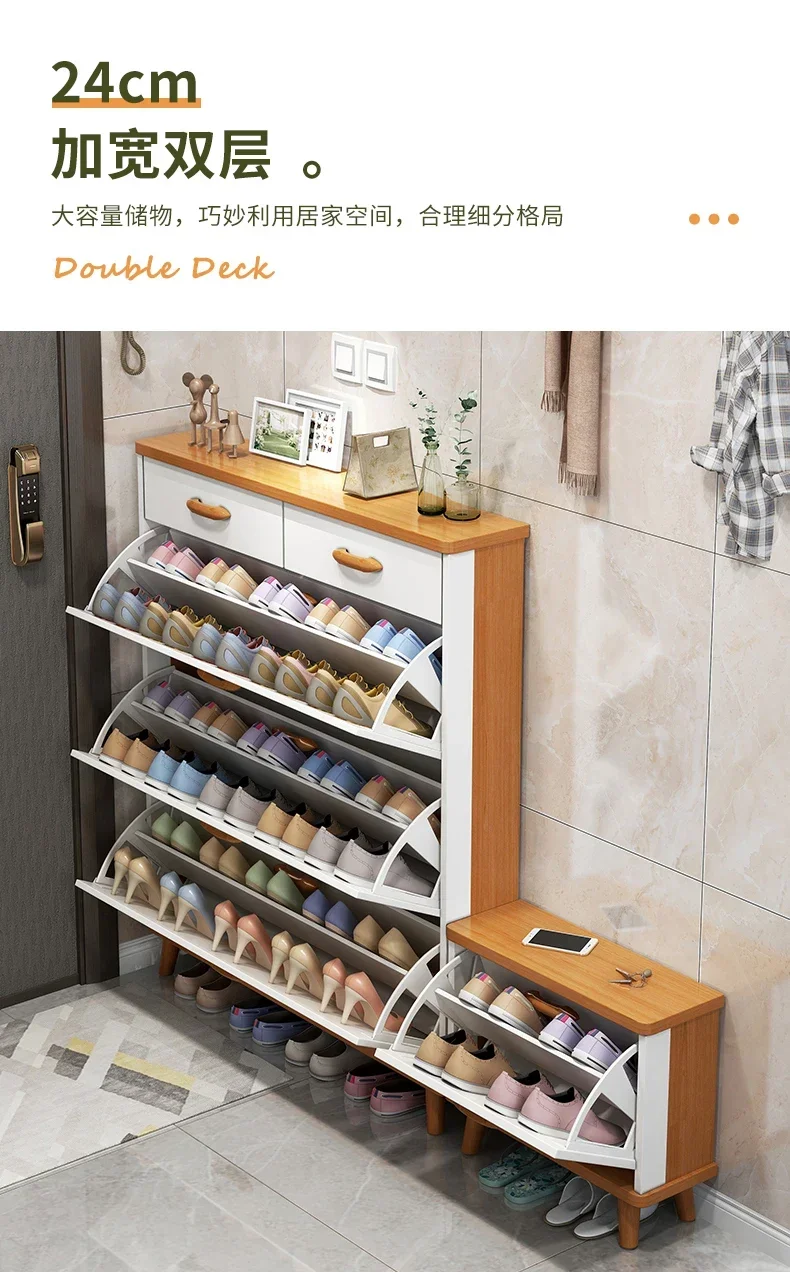 Multi Layer Shoe Racks Cabinet Assembled Household Storage Shoe Cabinet Luxury Ultra Thin Mueble Zapatero Home