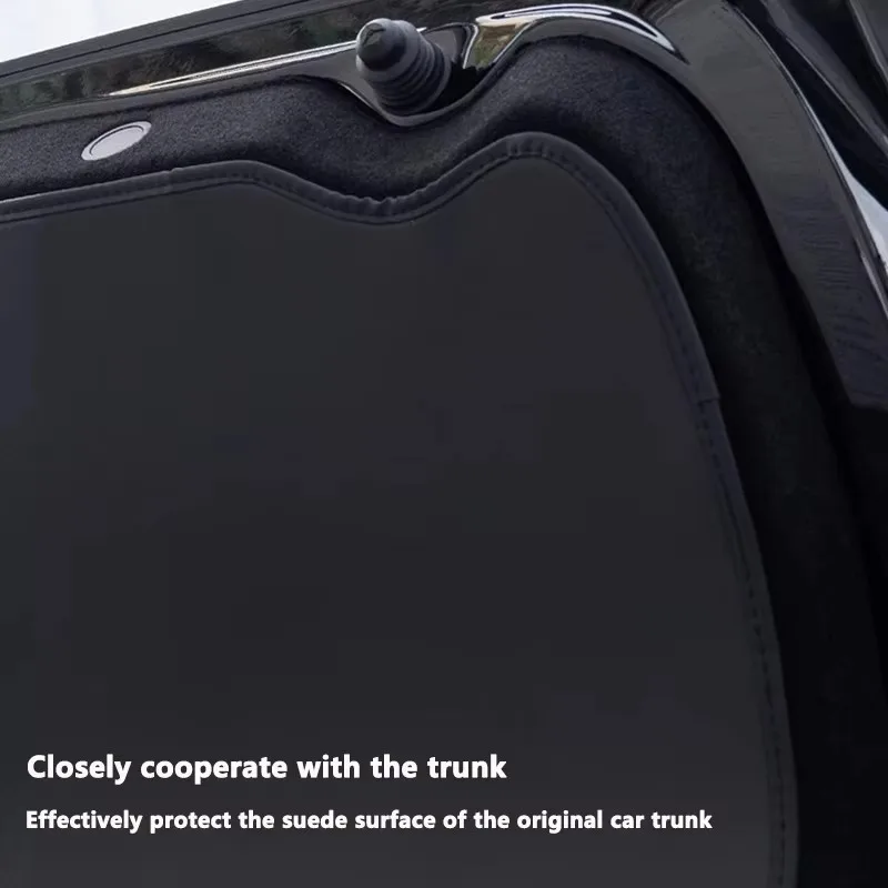 

Кожаная защитная накладка на багажник от грязи для Tesla Model Y Juniper Model 3 Highland, автомобильные аксессуары