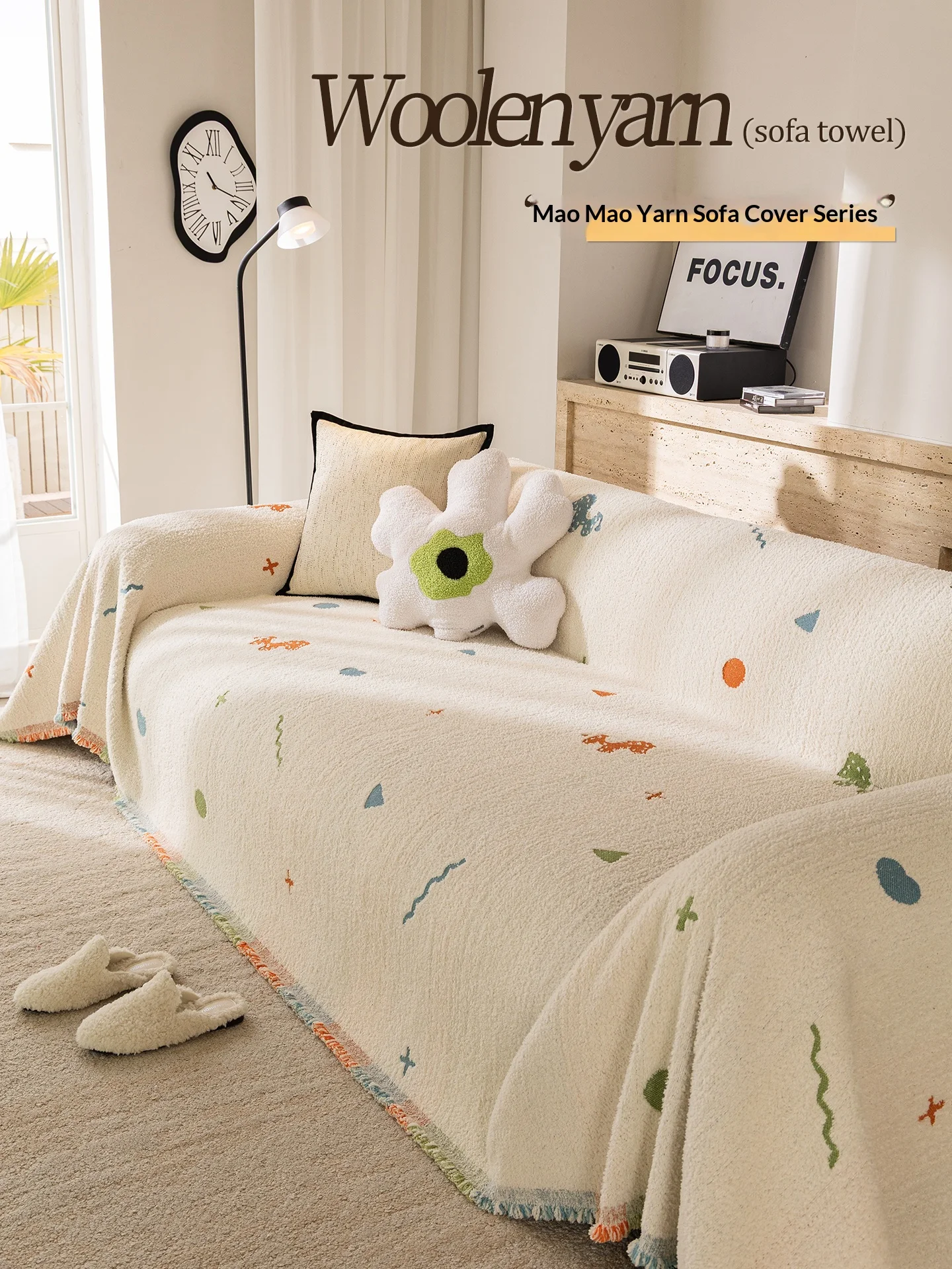 Chenille Sofa Cover Knitted Blanket Home Sofa Protector Furniture Cover For Living Room Sofa Cover Canapé D'Angle Anti Slip