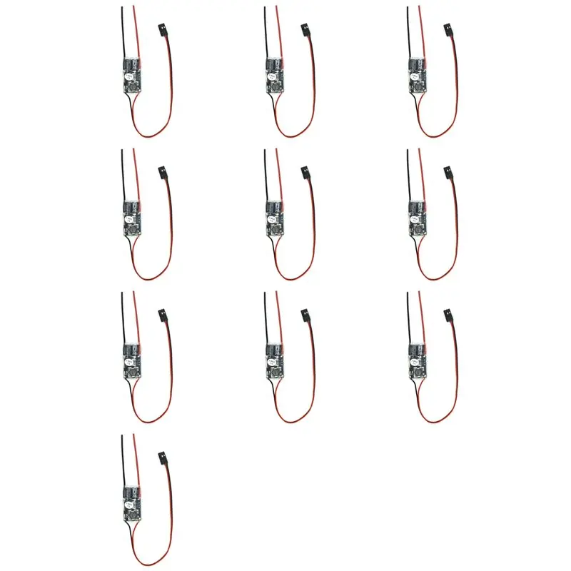 

BTLIFE-10X UBEC 5V BEC Полный экранирующий импульсный регулятор с защитой от помех для FPV RC Дрон Приемник Источник питания (5A)