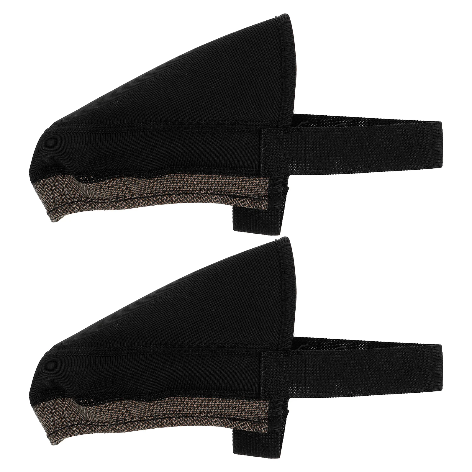 

1 пара бахил для велосипедной обуви, аксессуары для горного велосипеда, зимние теплые ветрозащитные бахилы с открытым нижним ремешком на каблуке, размер S 41-43