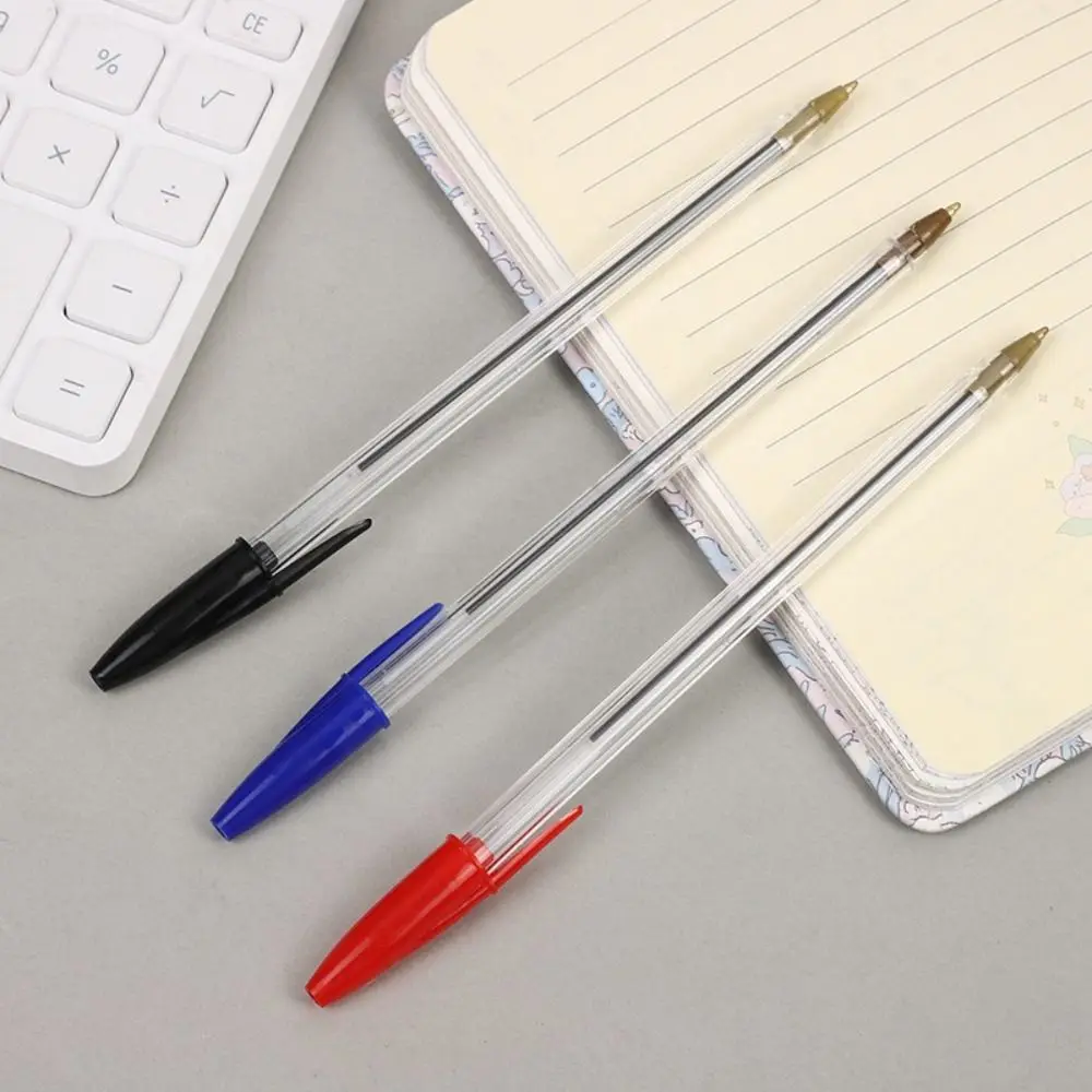 

5PCS Multifunctional Quick-drying Ballpoint Pen Press Type 1.0mm Pen Tip Gel Pen Black/Blue/Red Ink Signature Pens School Office