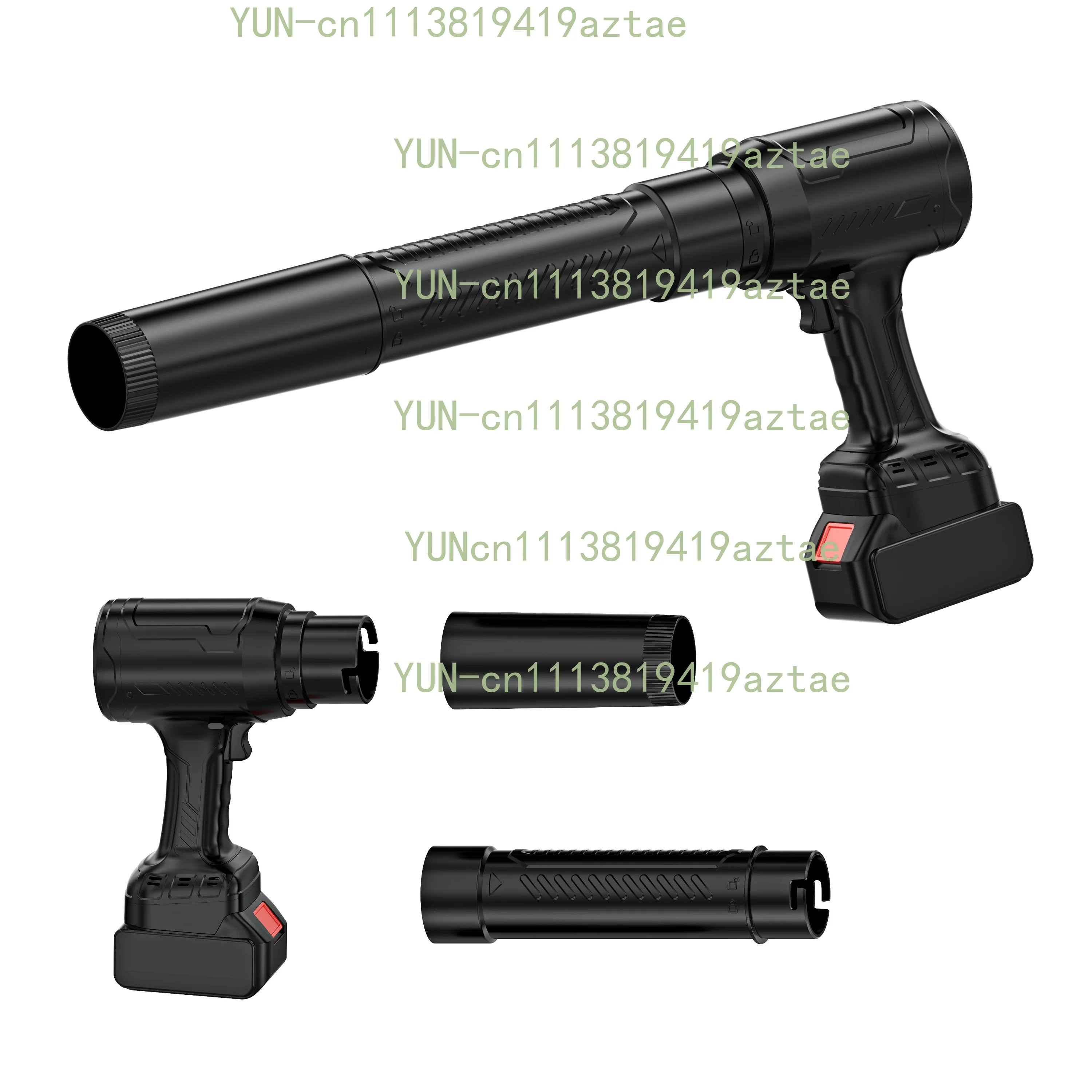5 Battery Cordless Large Air Volume Electric Leaf Blower for Yard Car Garage Patio