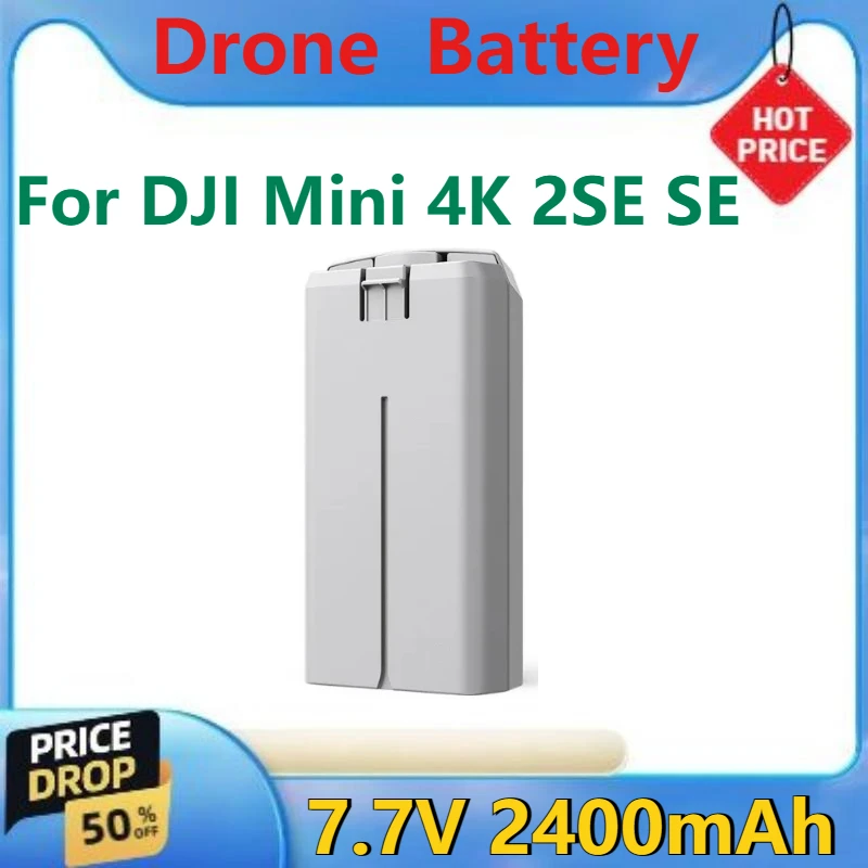 

For DJI Mini 4K 2SE SE Series Accessories High Quality New Drone Replace Battery 7.7V 2400mAh