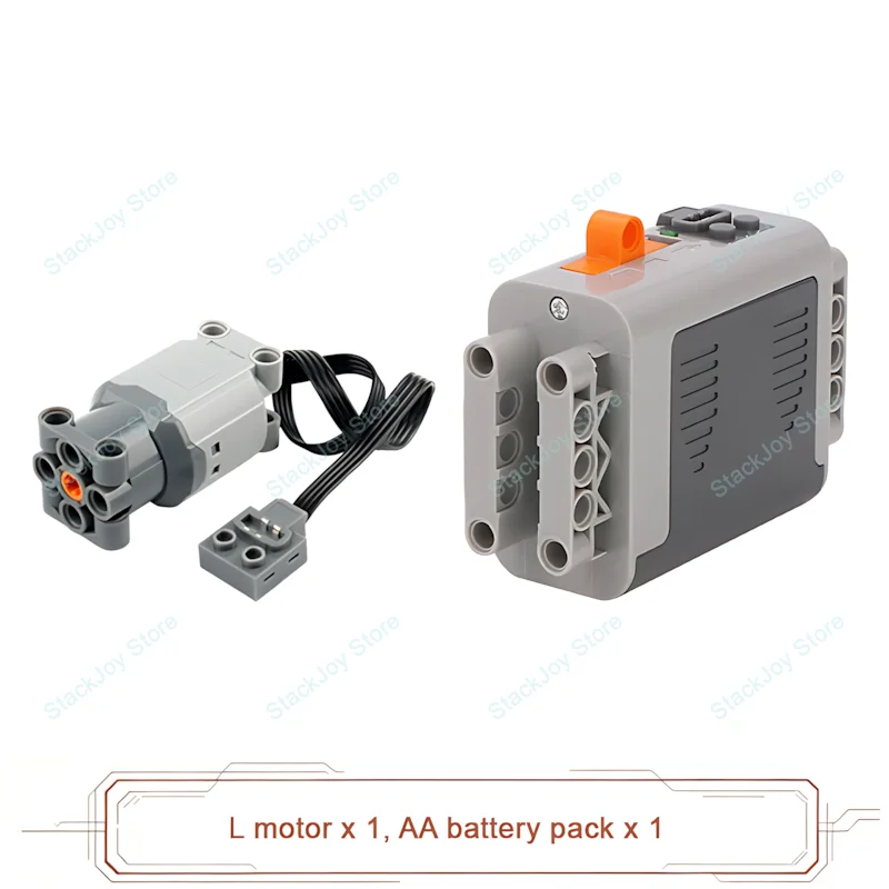 MOC Power Functies M/L/XL Motor Batterij Box IR Afstandsbediening Ontvanger voor RC Auto Robot Model bouwstenen Technische Gemodificeerde Onderdelen