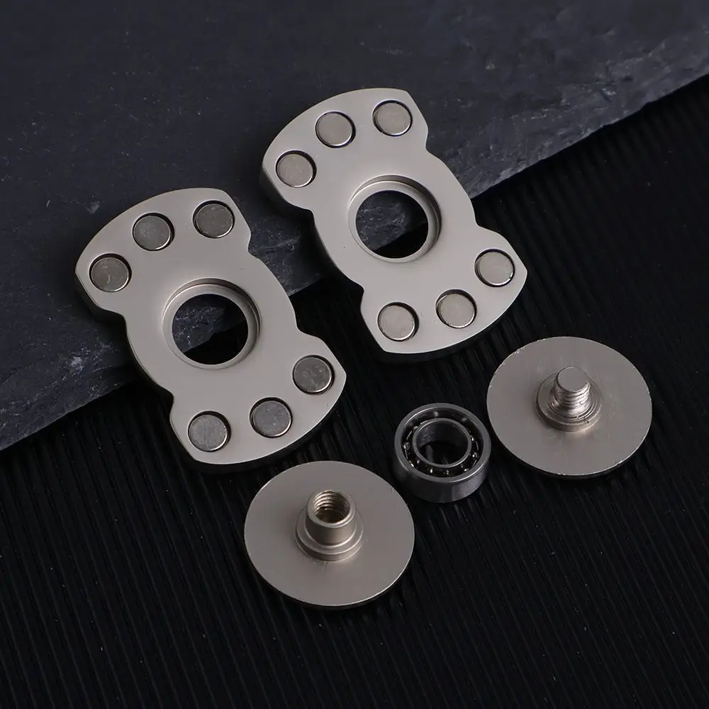 Cursore magnetico Fidget Spinner EDC Giocattoli di decompressione per adulti Antistress Spinner a mano ADHD Ansia Autismo Sollievo Gioco multiplo