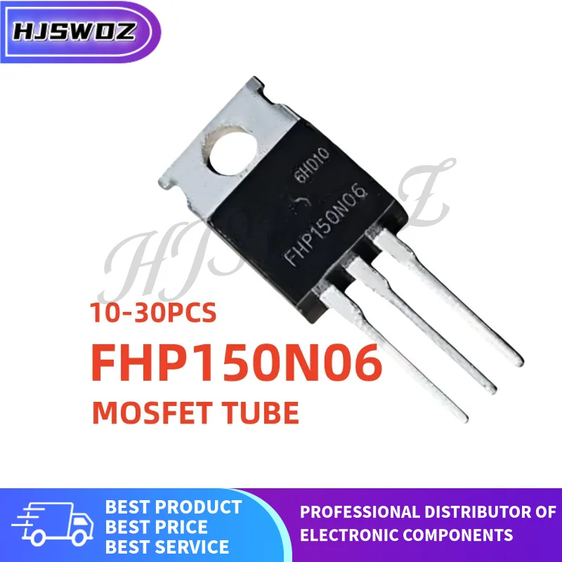 10-30pcs FHP150N06 FHP 150N06 TO-220 MOSFET Field Effect Transistor Controller 100% New In Stock