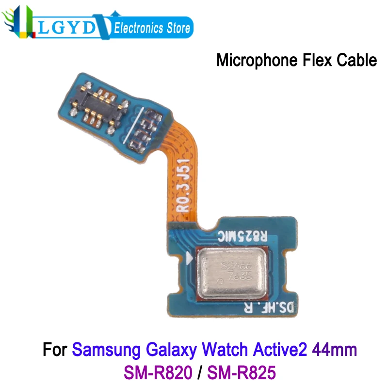 마이크 플렉스 케이블, 삼성 갤럭시 워치 액티브 2 44mm SM-R820 스마트워치 수리 교체 부품