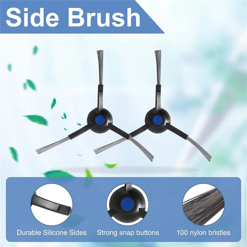 A26T-For Ecovacs DEEBOT N20 Plus/N20/N20 Pro Plus Robot Vacuum Main Side Brush Hepa Filter Mop Cloth Pads Spare Parts