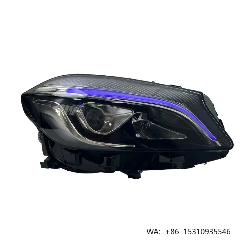 Applicable to  Headlight Assembly 2013-2018, W176 Headlight Modified LED Lens Upgrade AMG Style