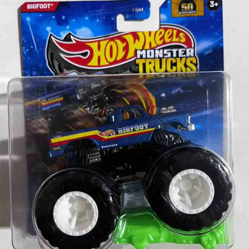 Rueda de viento y fuego Bigfoot, nuevo lote FYJ44, serie salvaje, vehículo todoterreno muscular, modelo de juguete para niño, coche Bigfoot