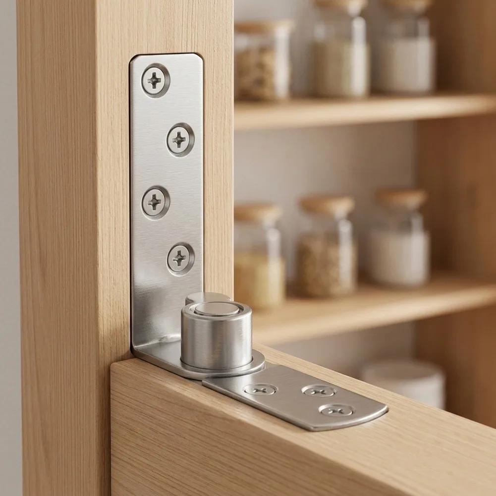 DouFor Acting Stainless Steel Hinges with Rust Resistant Finish for Consistent Performance in Humid Indoor Areas