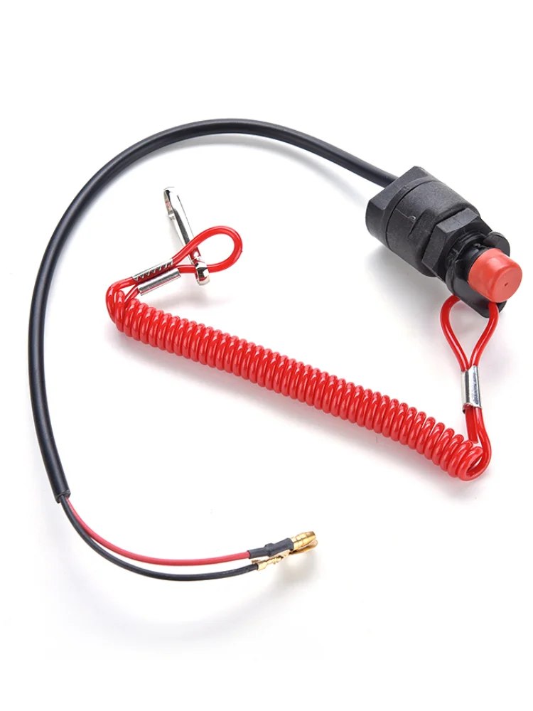 Lanière d'attache de sécurité pour moteur hors-bord, Scooter, ATV, interrupteur d'arrêt, accessoire de protection pour adultes