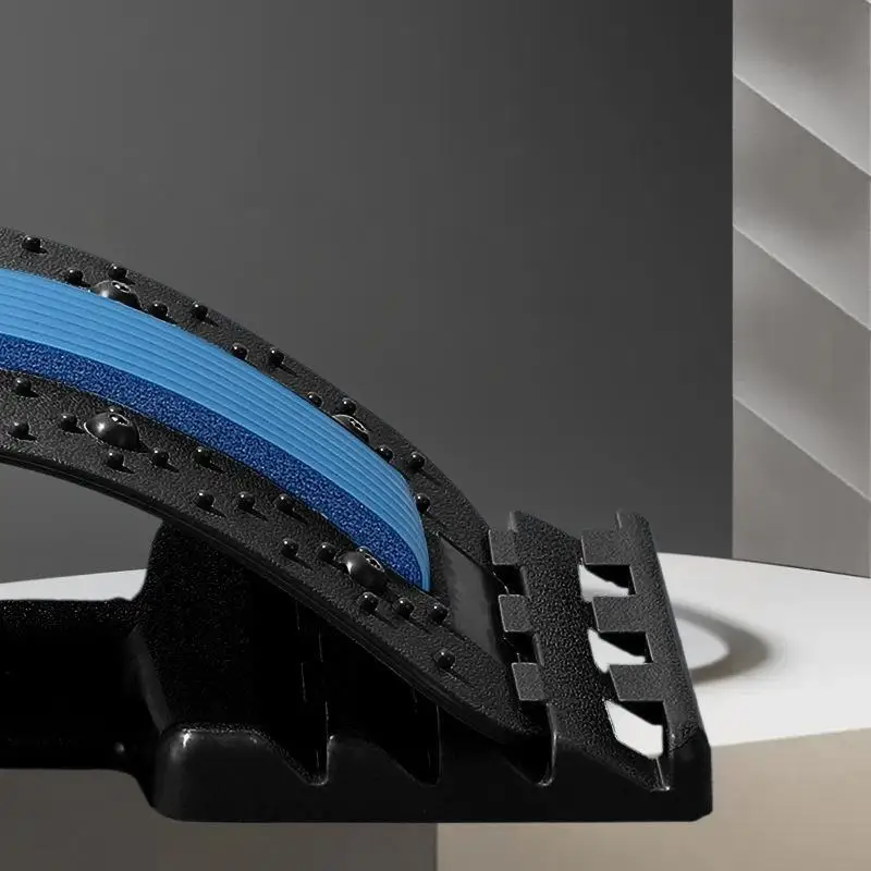 1 قطعة جهاز مهدئ الظهر القطني المغناطيسي العمود الفقري تمتد ضغط العصب الإغاثة الفقرات مصحح-علاج تخفيف آلام الظهر