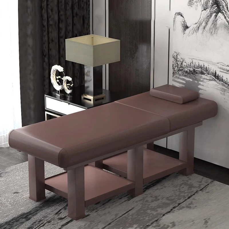 

Upholstered Comfy Massage Table Adjustable Luxury Professional Beauty Massage Bed Hole Pillow Design Camilla Masaje Furniture