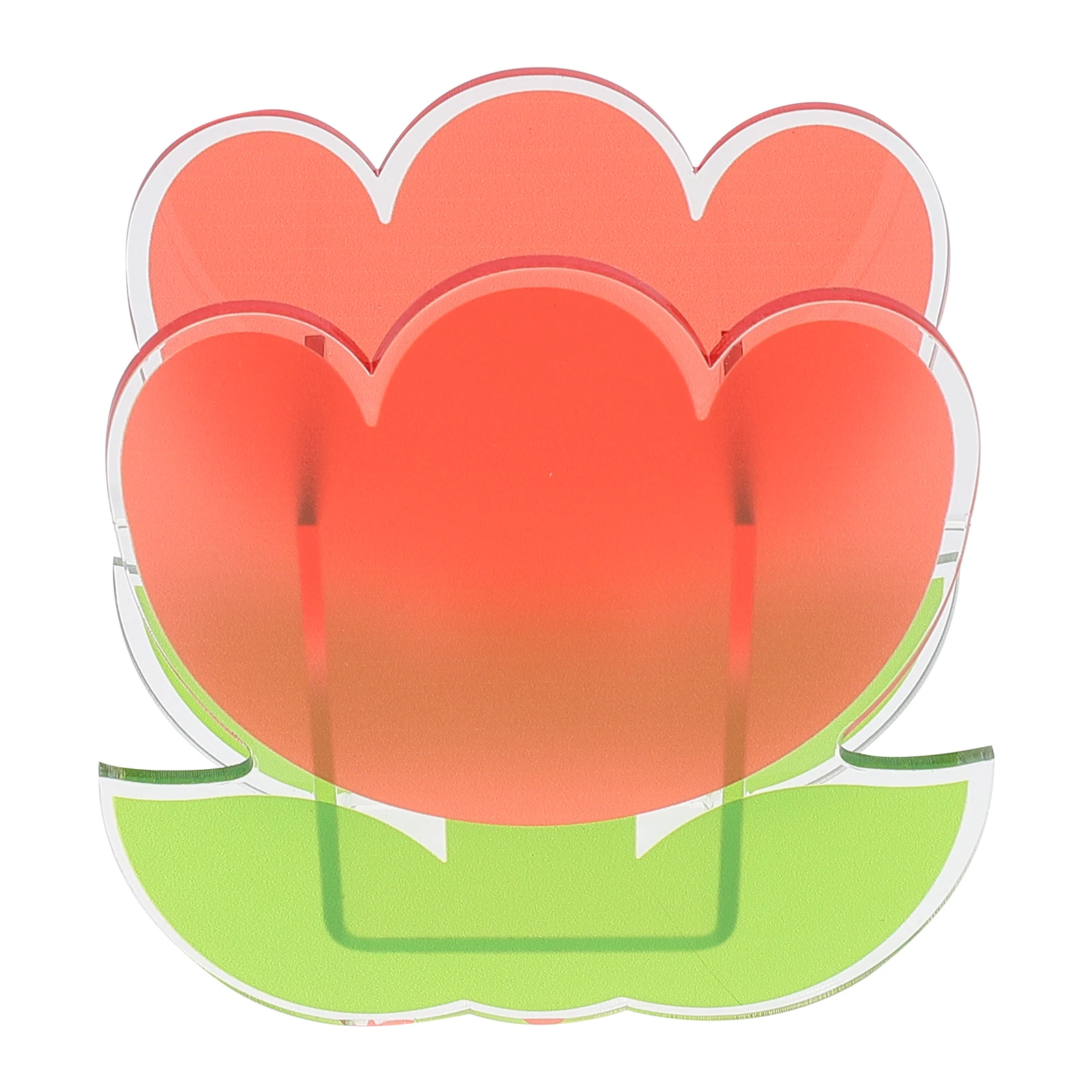 

Acrylic Storage Box Desktop Organizer Pen Holder Small Flower Vase Bedroom Decoration Multi-Function Gift For Kids Simple Style