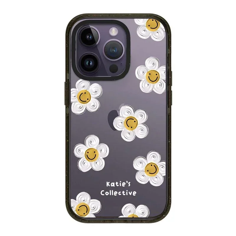 

Acrylic Daisy Phone Case Cover for iPhone 12 13 14 15 Pro Max Case for iPhone 15 ProMax